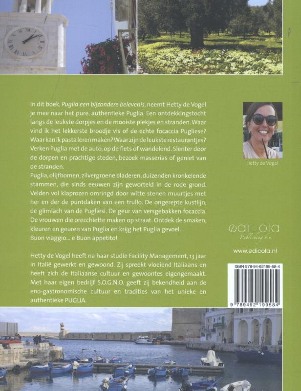 Puglia, een bijzondere belevenis achterkant