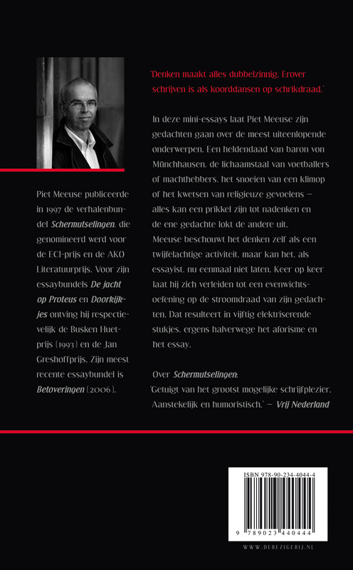 Koorddansen op schrikdraad achterkant