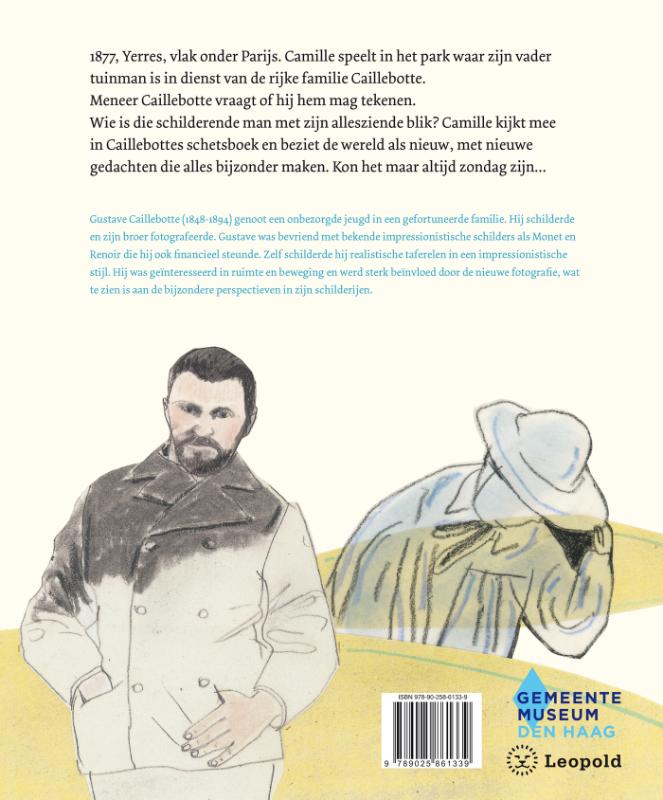 Een zondag met Caillebotte achterkant