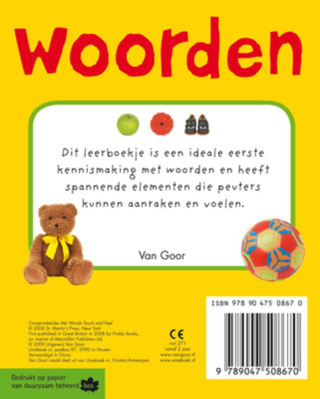 Woorden achterkant