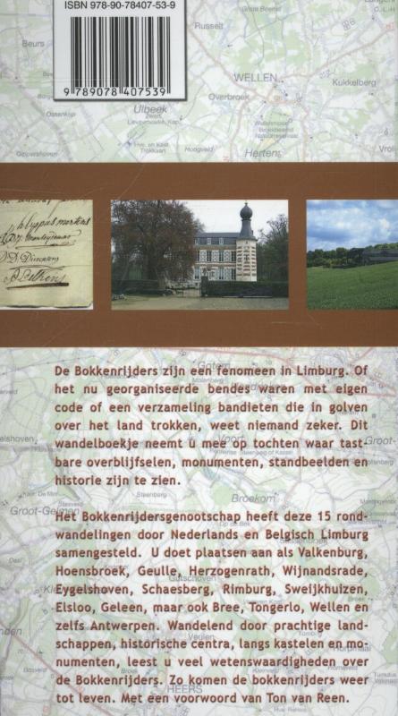 In De Voetsporen Van De Bokkenrijders achterkant