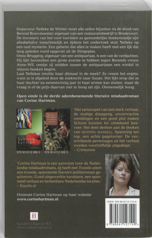 Open einde achterkant