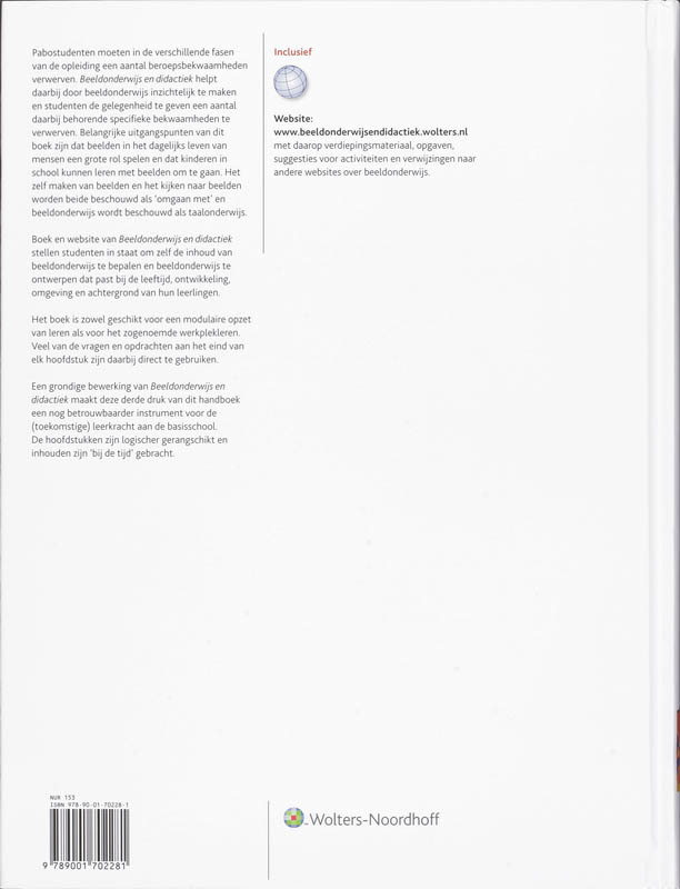 Beeldonderwijs en Didactiek achterkant