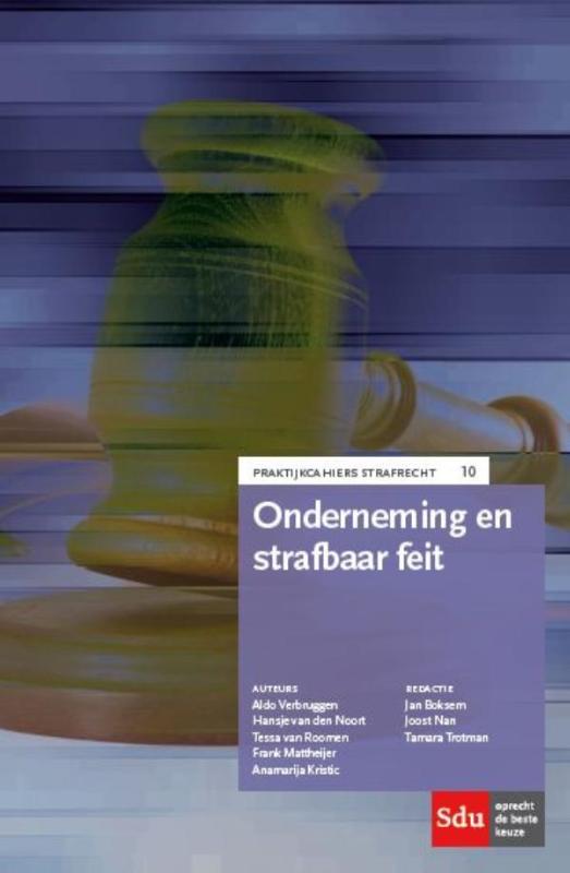 Onderneming en strafbaar feit / Praktijkcahier Strafrecht