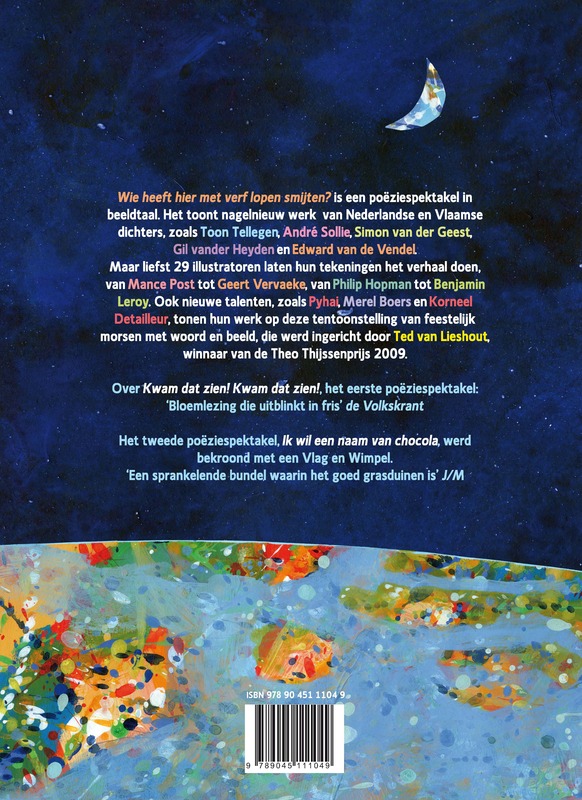 Wie Heeft Hier Met Verf Lopen Smijten? / 3 Querido's Poëziespektakel achterkant