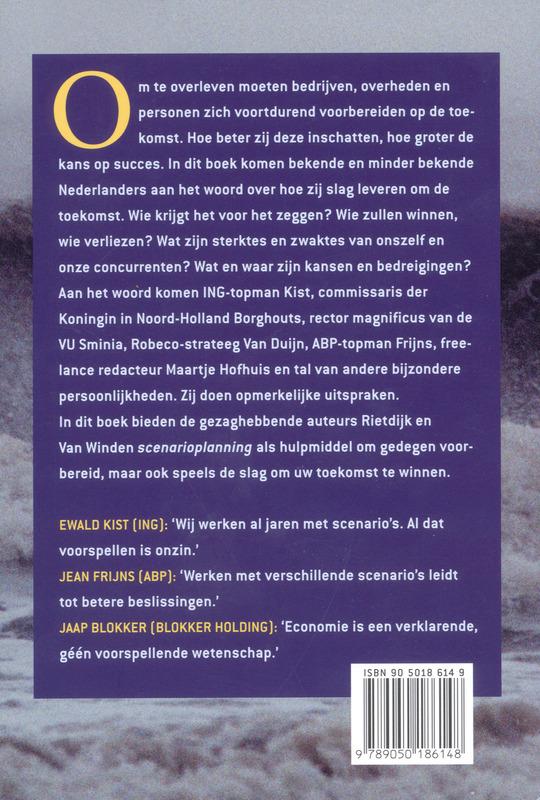 Slag om de toekomst achterkant