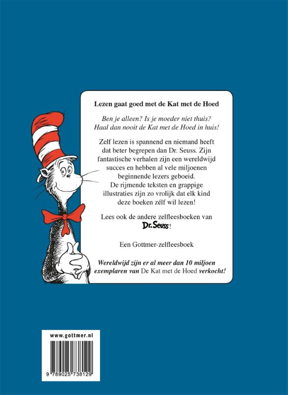 De kat met de hoed / Dr. Seuss achterkant