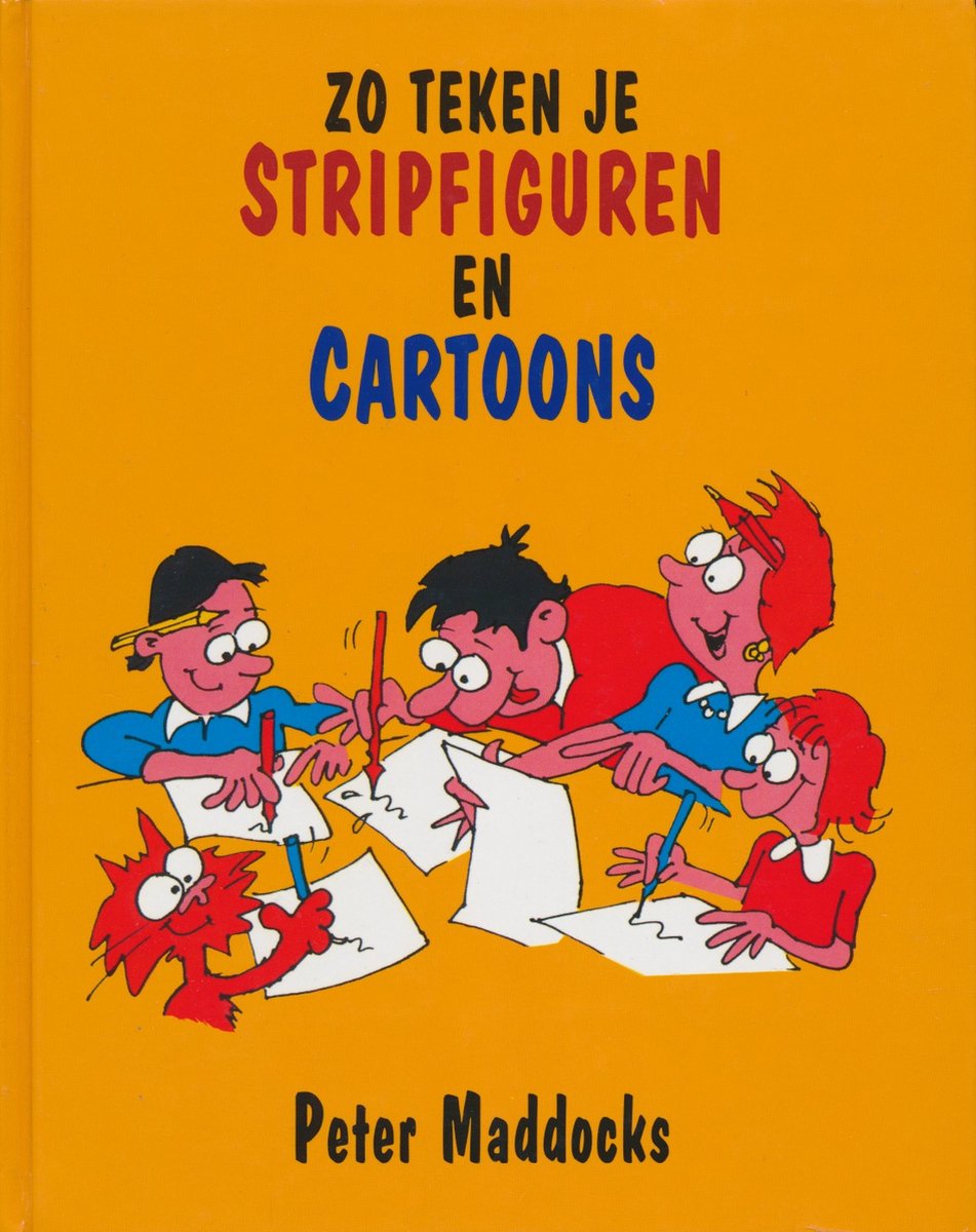 Zo teken je stripfiguren en cartoons