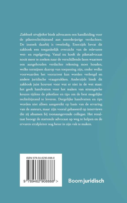 Zakboek strafpiket achterkant