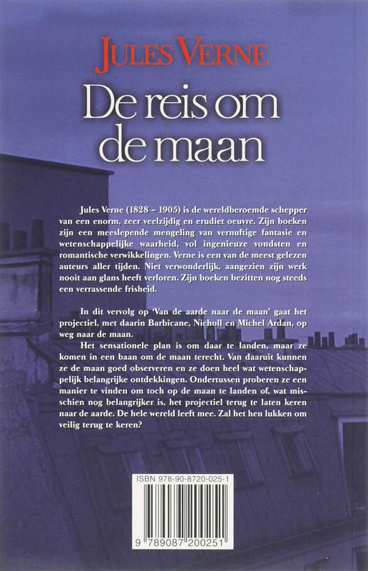 De Reis Om De Maan achterkant