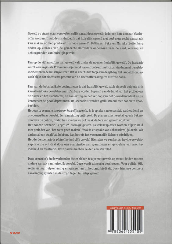 De Vele Gezichten Van Huiselijk Geweld achterkant