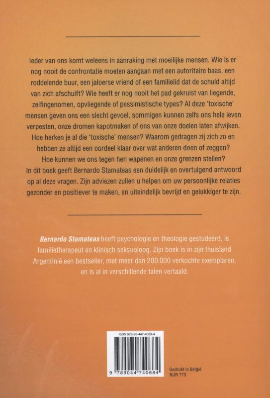 Beter omgaan met moeilijke mensen achterkant