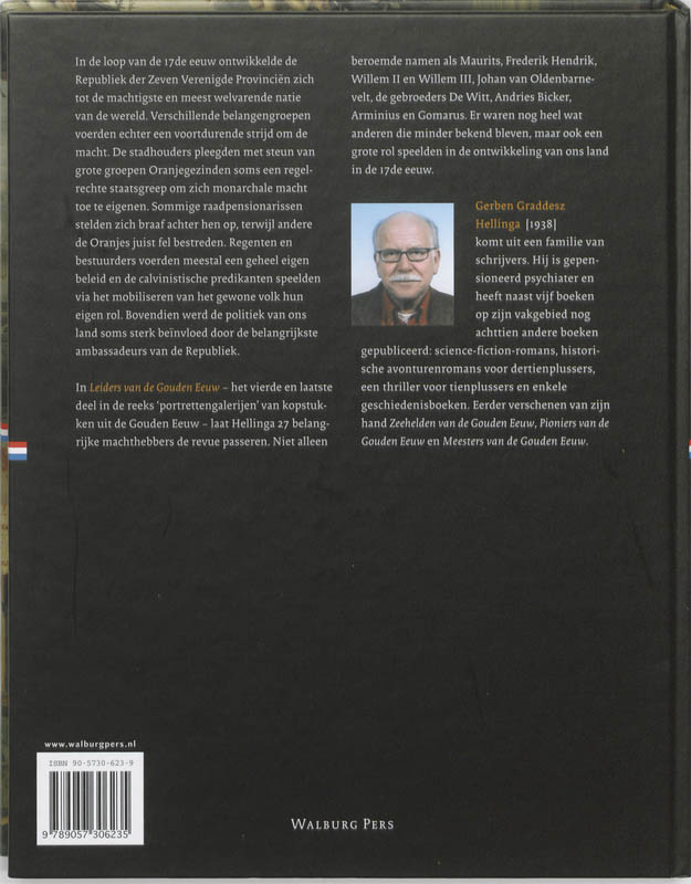 Leiders van de Gouden Eeuw / Kopstukken van de Gouden Eeuw achterkant