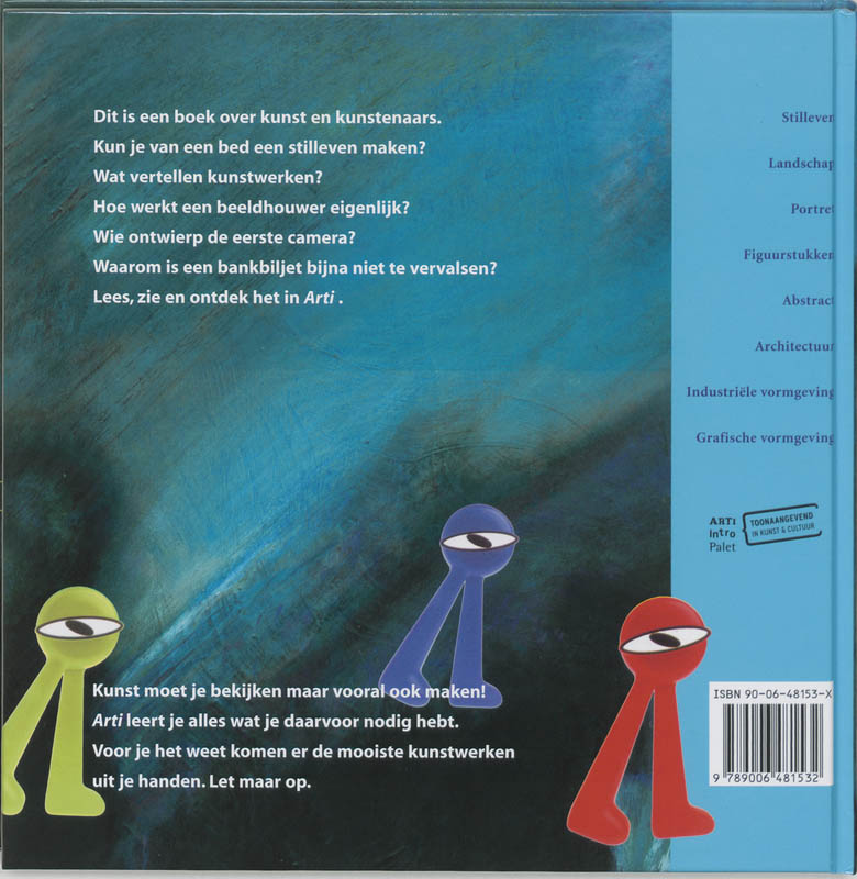 Arti Havo/vwo Kunstboek achterkant