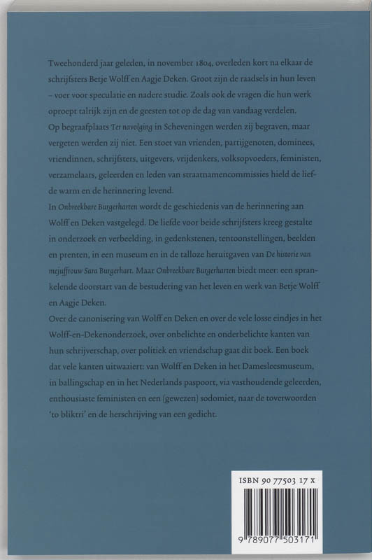 Onbreekbare Burgerharten achterkant