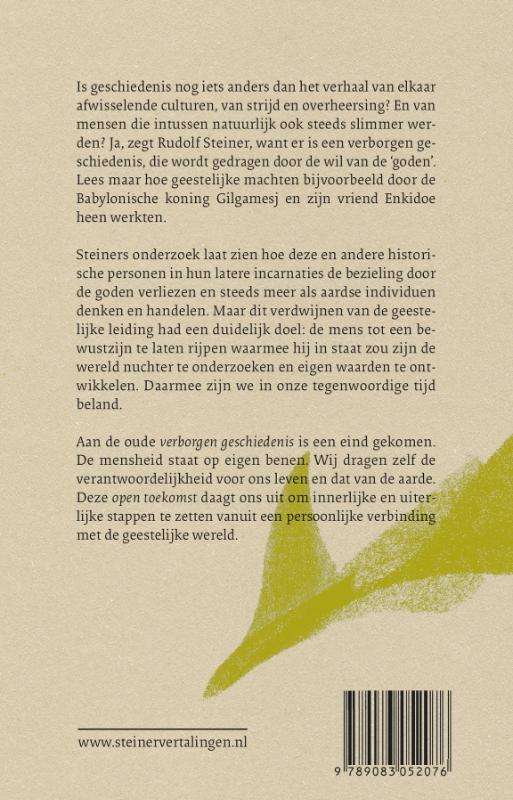 Verborgen geschiedenis, open toekomst achterkant