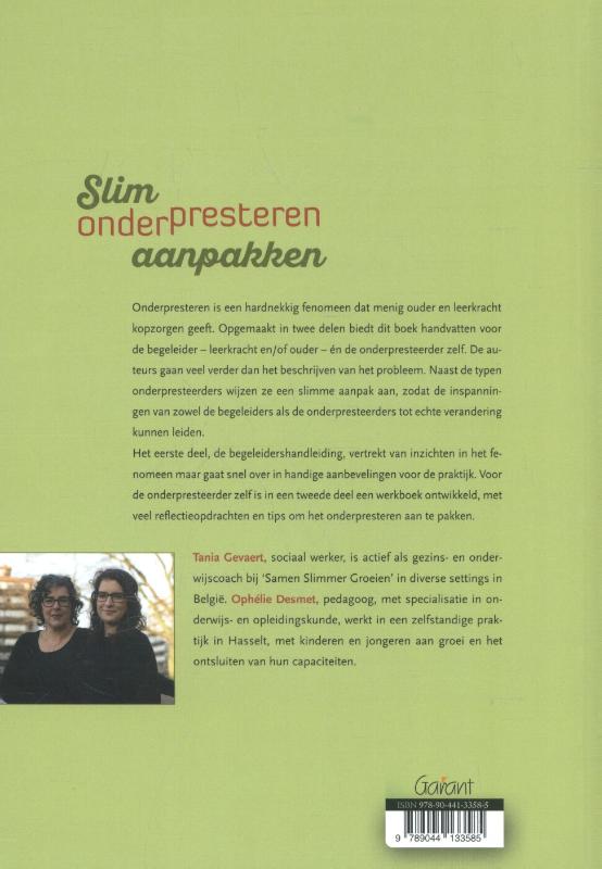 Slim onderpresteren aanpakken achterkant