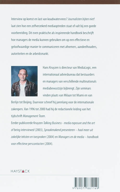 Journalisten bijten niet achterkant