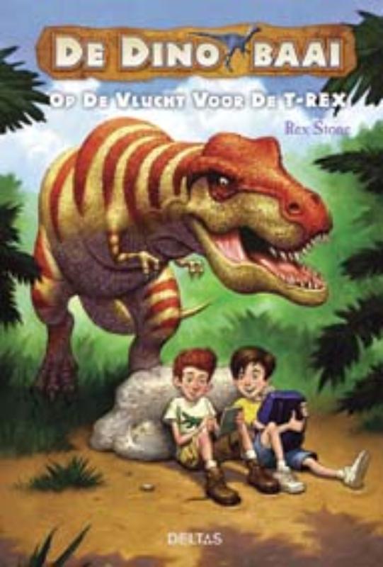 Op de vlucht voor de T-rex / De Dinobaai