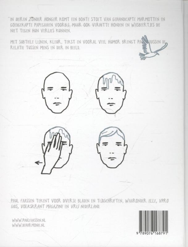 Dieren zonder honger achterkant