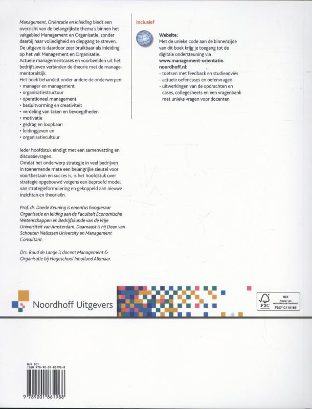 Management achterkant