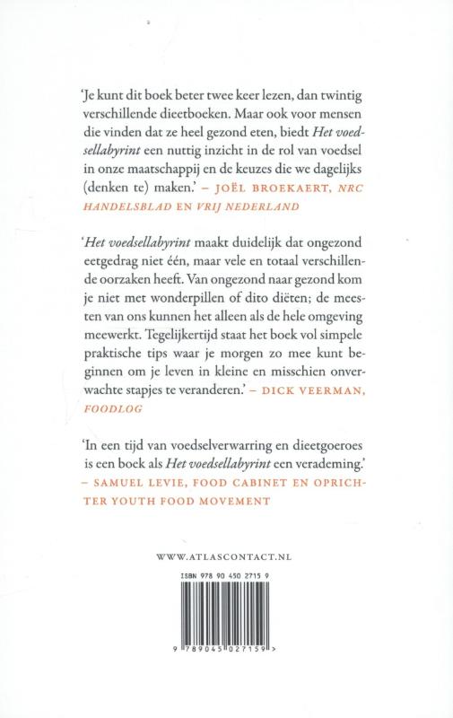 Het voedsellabyrint achterkant