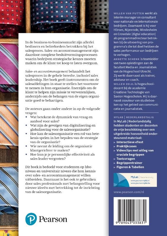 Sales- en accountmanagement achterkant