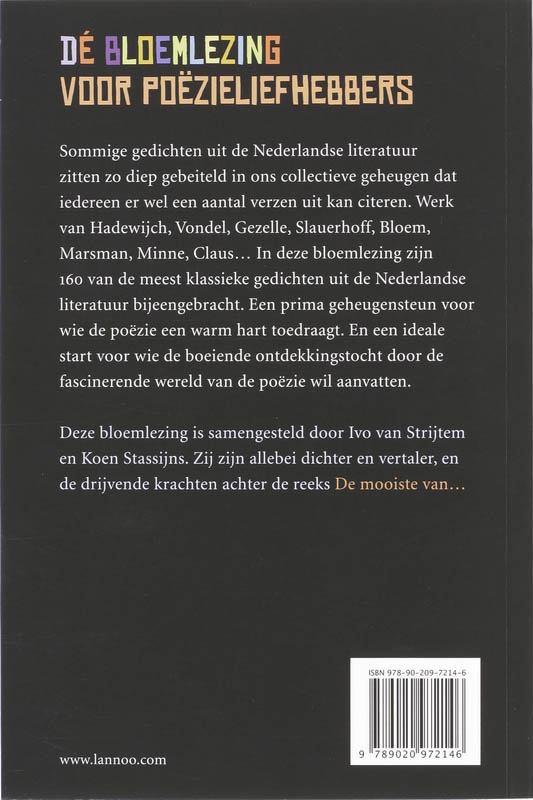 Van heer Halewijn tot Hugo Claus achterkant