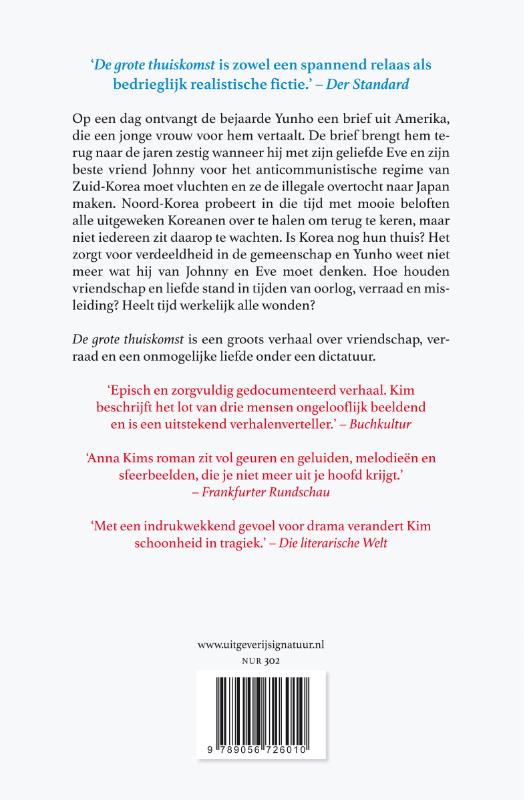 De grote thuiskomst achterkant