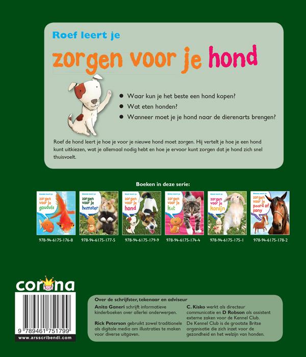 Roef leert je zorgen voor je hond / Zorgen voor je... achterkant