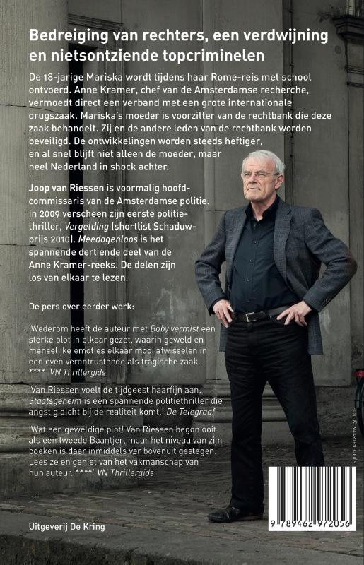 Meedogenloos / Anne Kramer achterkant