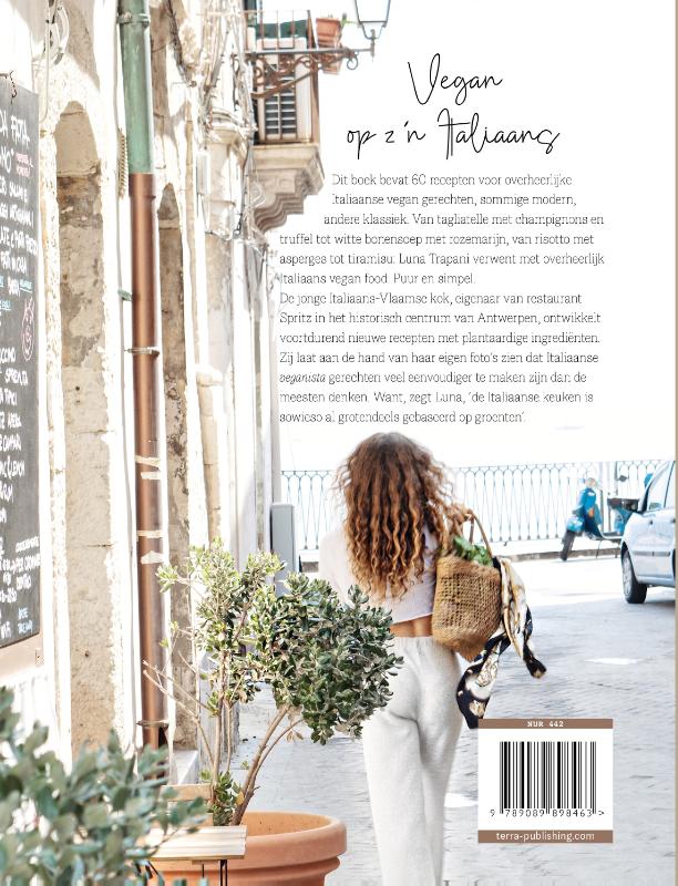 Veganista achterkant