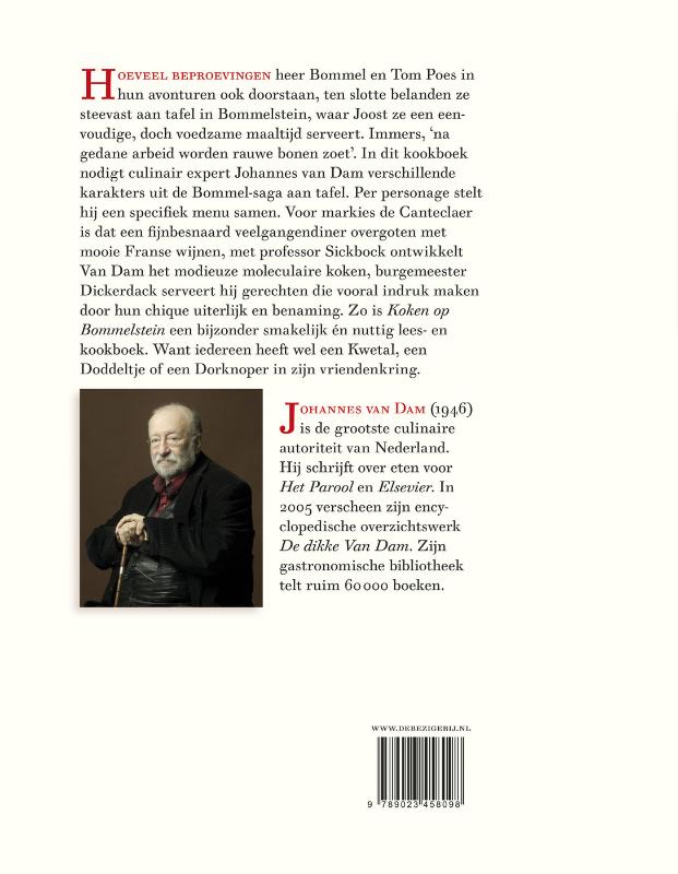 Koken op Bommelstein achterkant