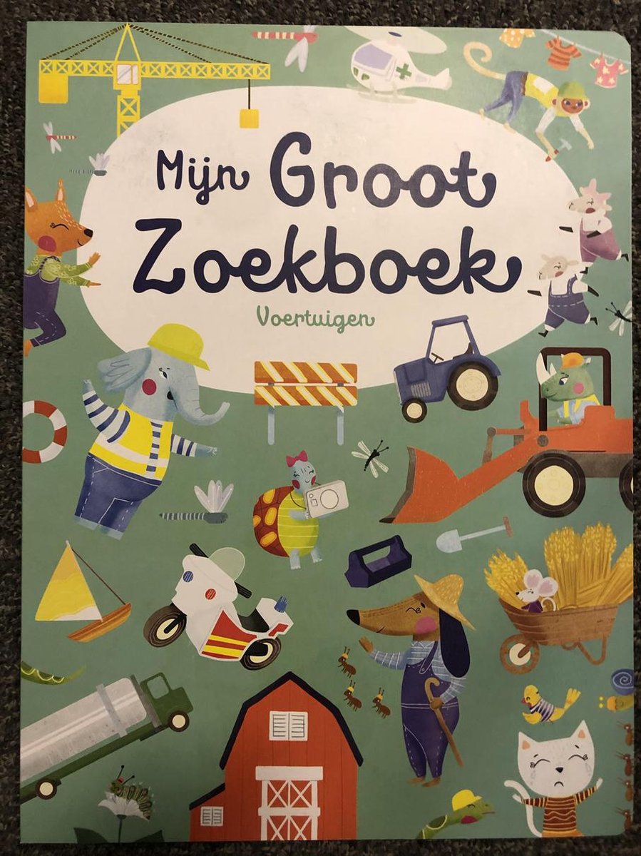 Mijn groot zoekboek - Voertuigen
