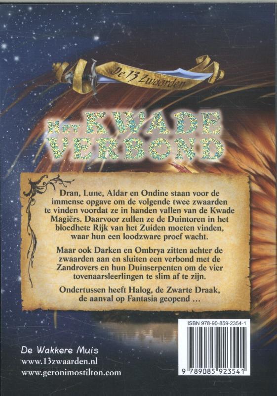 Het kwade verbond / De 13 zwaarden / 2 achterkant