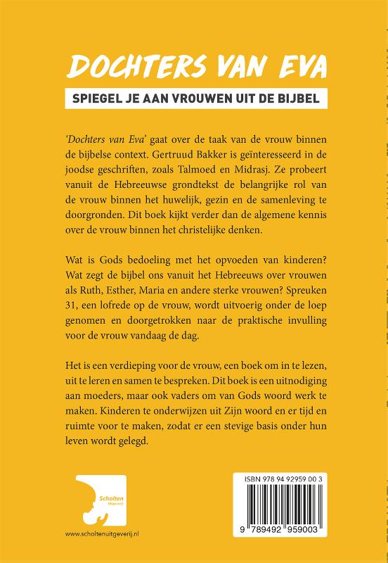 Dochters van Eva achterkant