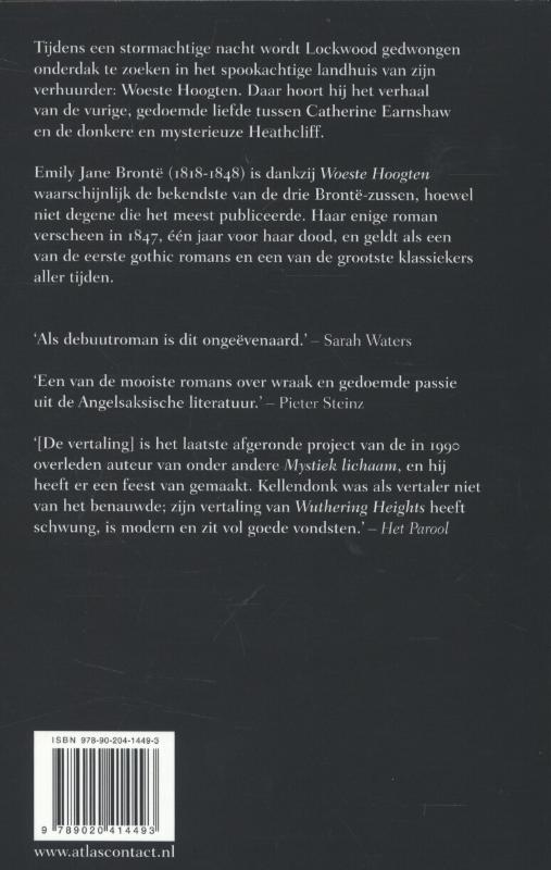 LJ Veen Klassiek - Woeste Hoogten achterkant