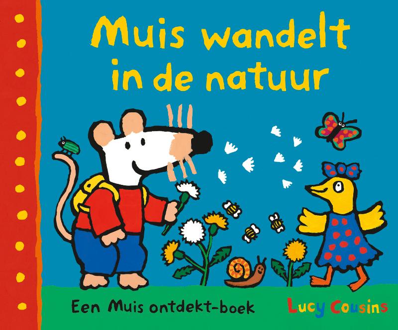 Muis wandelt in de natuur / Muis