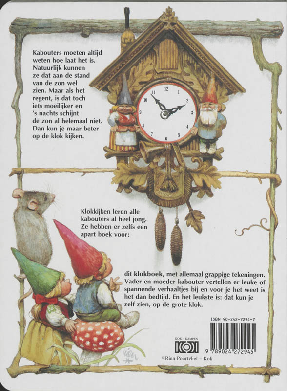 Het Kabouter Klokboek achterkant