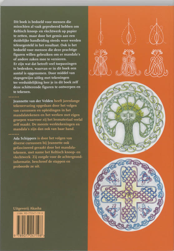 Werkboek Keltisch tekenen achterkant