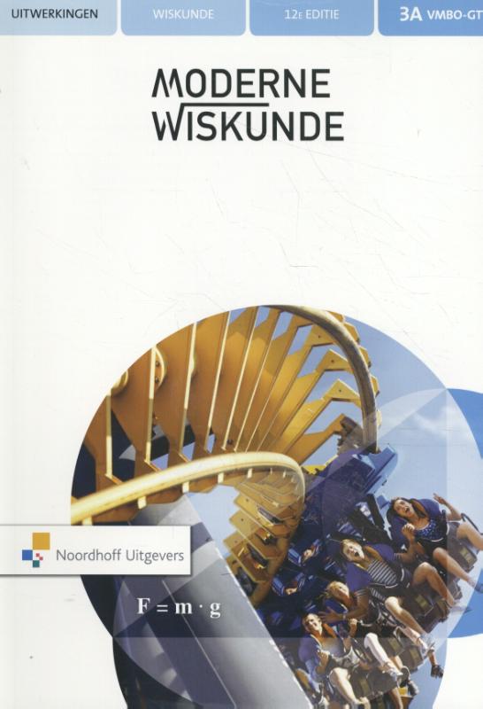 Moderne Wiskunde 3a vmbo-gt uitwerkingenboek