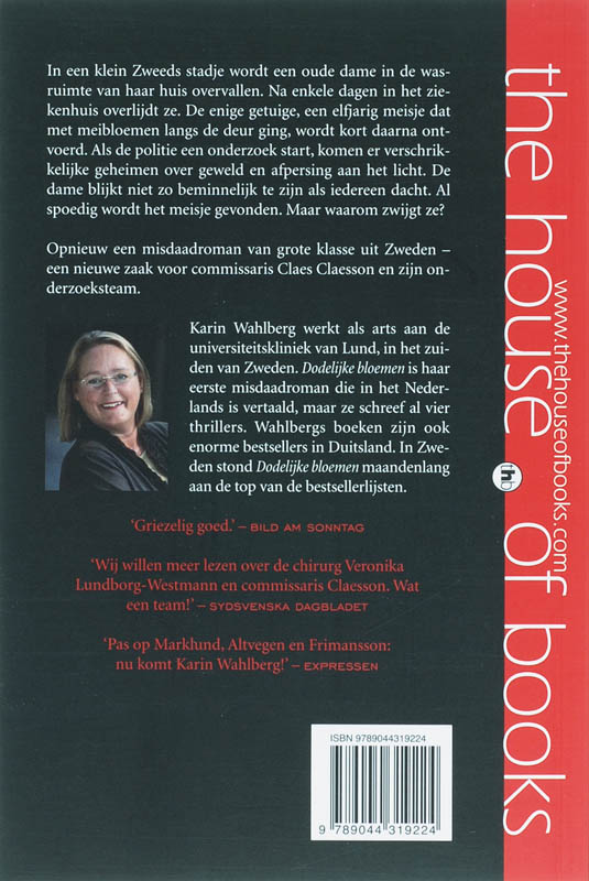 Dodelijke Bloemen achterkant