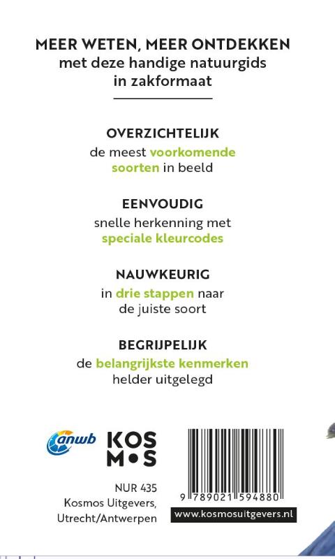 Tuinvogels / ANWB Basis Natuurgids achterkant