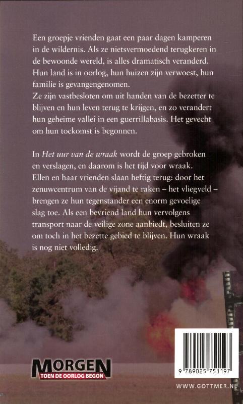 Het uur van de wraak / Morgen toen de oorlog begon / 5 achterkant