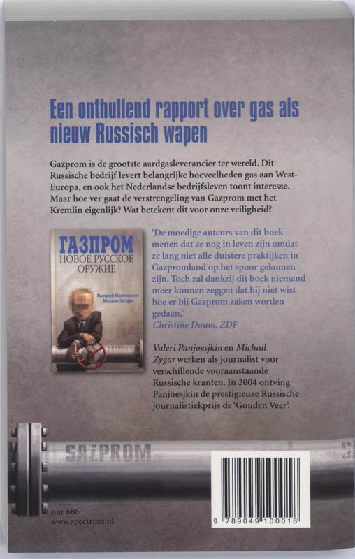 Gazprom achterkant