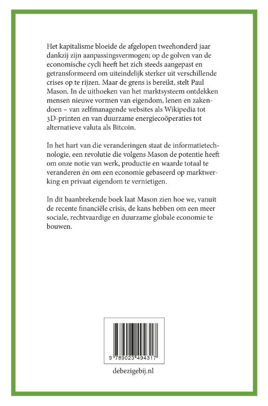 Postkapitalisme achterkant