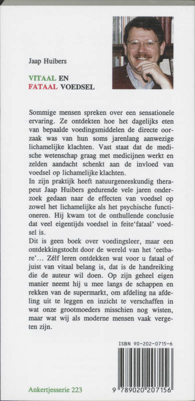 Vitaal en fataal voedsel / Ankertjes / 223 achterkant