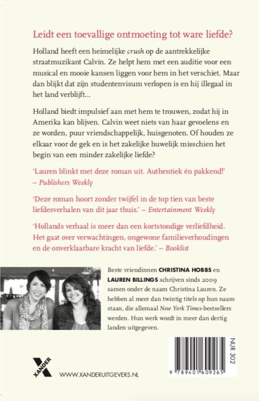 Ik weet niet of ik van je houd achterkant