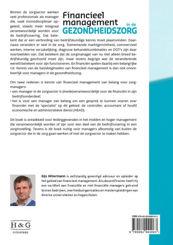 Financieel management in de gezondheidszorg achterkant