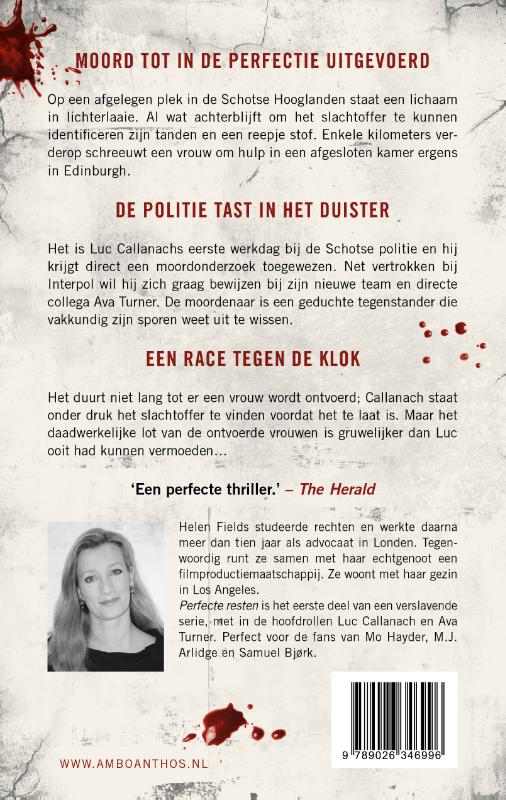 D.I. Callanach 1 - Perfecte resten achterkant